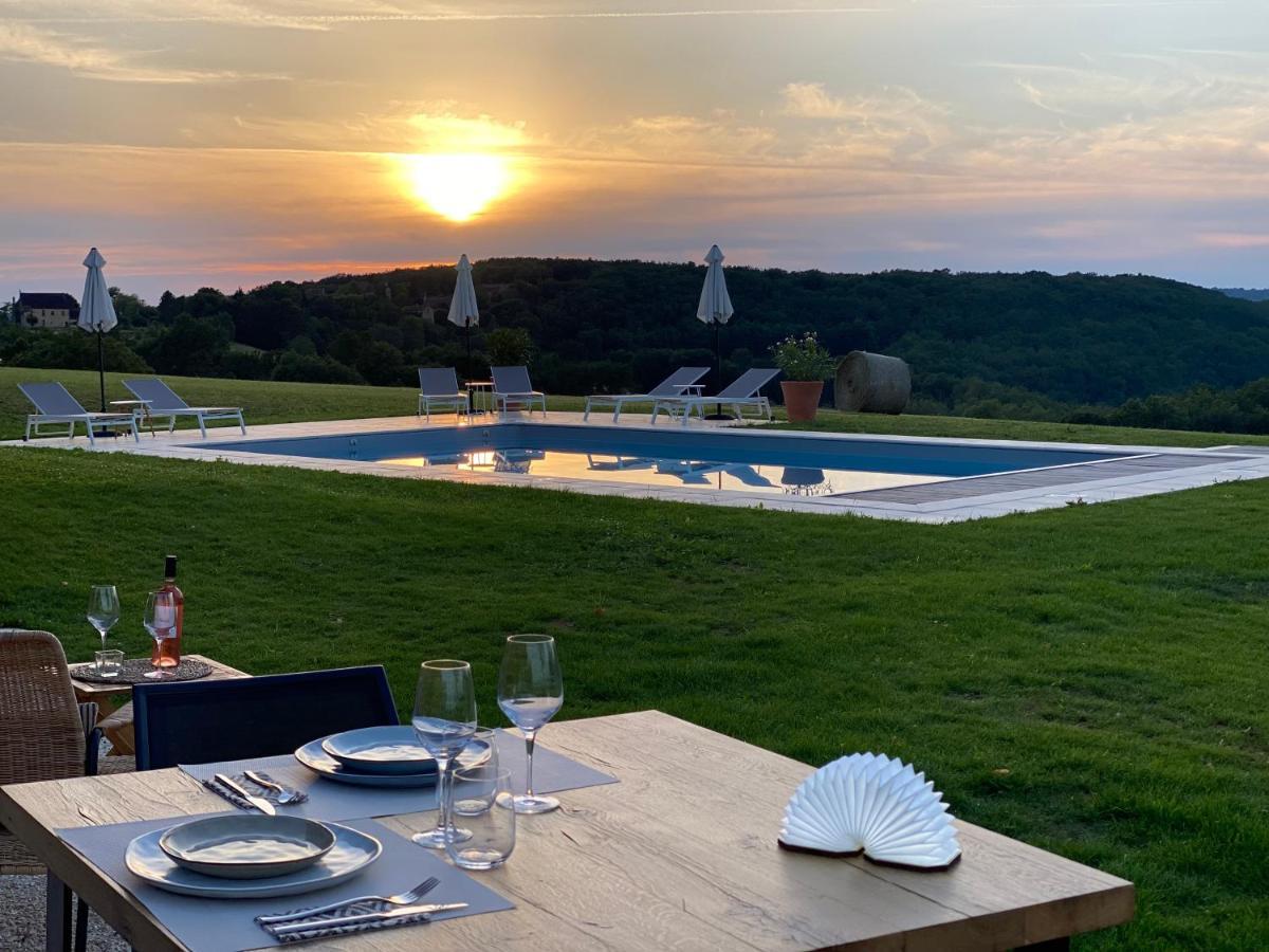 Domaine De Cazal - Chambres D'Hotes Avec Piscine Au Coeur De 26 Hectares De Nature Preservee 圣西普里安 外观 照片