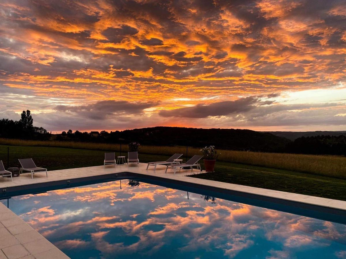 Domaine De Cazal - Chambres D'Hotes Avec Piscine Au Coeur De 26 Hectares De Nature Preservee 圣西普里安 外观 照片